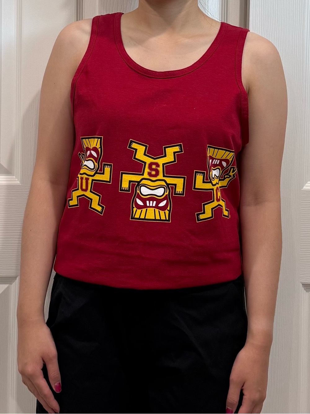 USC Trojans Fight On tank top - Size S - NWT